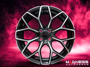 smart fortwo Custom Wheels - 453 Model - KUHLFX - Estremo Nero w/ Machine Face - Single Wheel - 17"